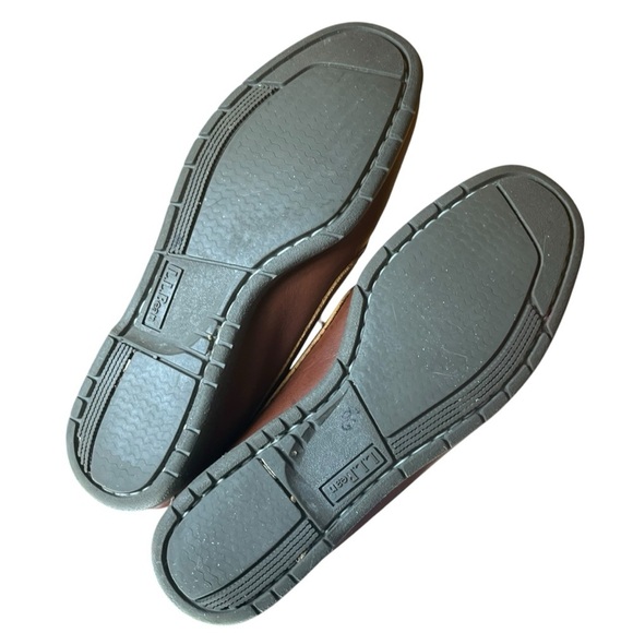 Vintage L.L. Bean Signature Brown Leather Camp Moccasins - Picture 7 of 8
